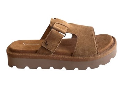 Koolaburra By UGG Tizz Slide Chestnut Slippers Women's Size 10 1167751 NIB
