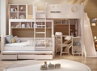 Holz Stockbett Weiß Etagenbett Doppelstockbett Kinderbett Jugendbett