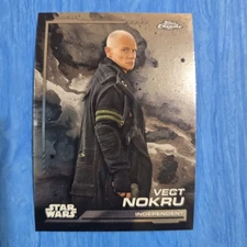 2024 Topps Chrome Star Wars Vect Nokru Refractor #75