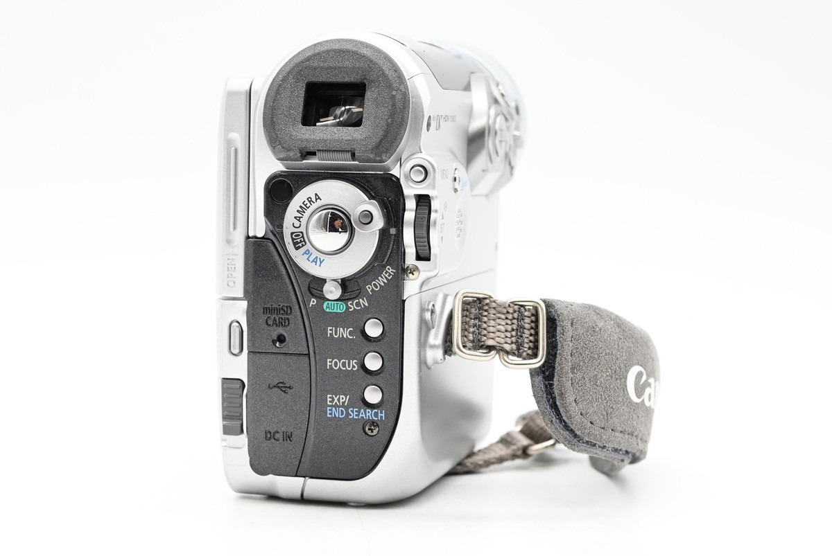 Canon HV10 2.7MP CMOS HDV MiniDV Camcorder 10x Optical Zoom [Parts