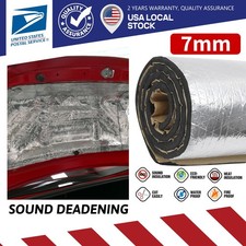 Car Engine Hood Heat Shield Insulation Sound Deadener Noise Mat Deadening Pad
