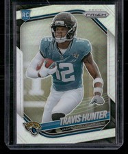 2025 Panini Prizm Football Travis Hunter #301 Silver Prizm RC Jaguars
