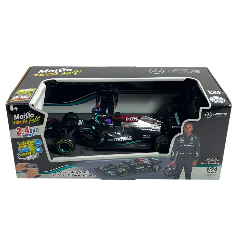 Modellino Radiocomandato F1 Maisto 1/24 Mercedes-AMG W12 E-Performance #44 L.... - Immagine 3 di 3