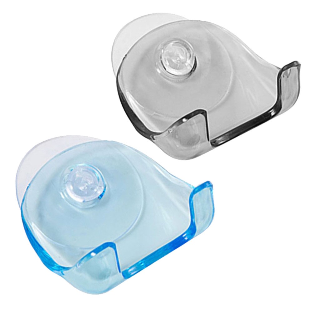 2 Pcs Suction Cup Razor Holder Shower Hanger For Wall Sucker