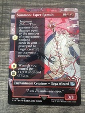 Summon: Esper Ramuh (Borderless) U MTG FINAL FANTASY 367 NM