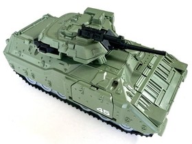 Galoob Micro Machines Battle Zones Combat Raider Tank Military Playset W/12 Acc.