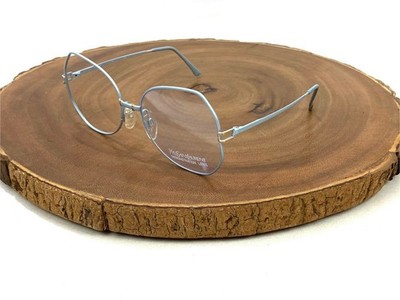 Yves Saint Laurent YSL Eyeglass Frame 397 As is Blue 57 18 135 mm