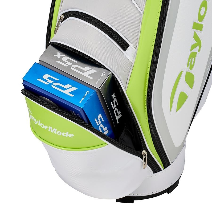 TaylorMade Golf True Light Cart Bag 9 x 47in Lightweight White