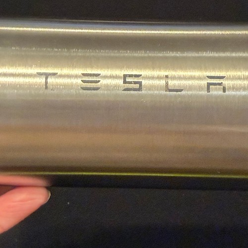 Tesla Flask Water Bottle Mizu Authentic Rare Stainless Steel - 第 4/10 張圖片
