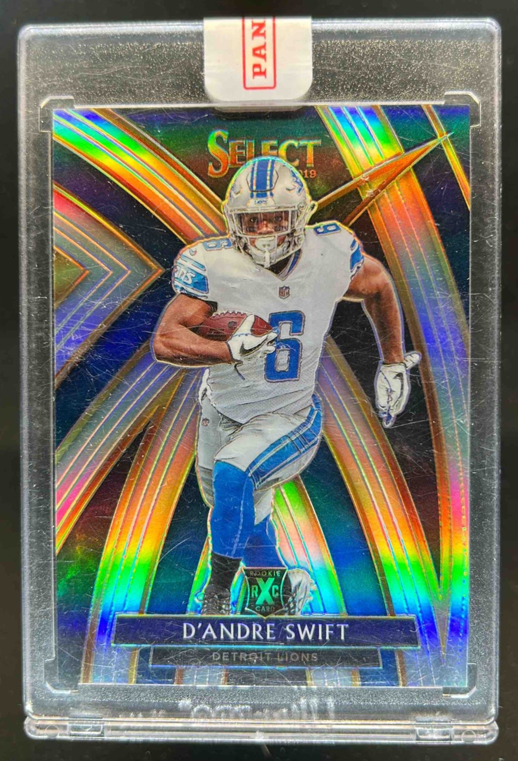 2019 Select D'Andre Swift 2020 XRC Prizm Redemption Silver SP #307 Lions