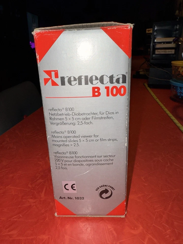 Vintage 1997 Reflecta B 100 Slide Viewer Tested Works 35mm Film Photography - Image 4 of 4
