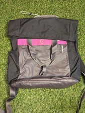 Nike Just Do It Black and Pink Backpack