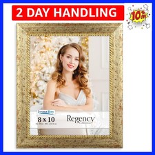 8x10 Gold Picture Frame, French Baroque Style Photo Frame 8 x 10, Wall Mount ...