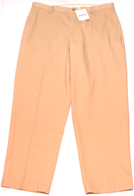 L.L. Bean Wrinkle Resistant Cotton men s Dress Chino Khaki Pants size 38X29, NEW