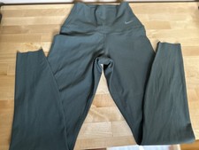 NEW Nike Women's XS Zenvy Rib High-Waisted 7/8 Leggings Hunter Green 110