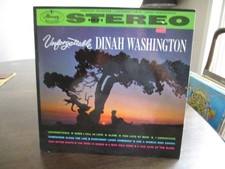 Dinah Washington - Unforgettable - 1960 Mercury Records Lp Vg 2.95