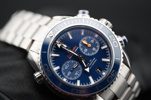 Omega Seamaster Planet Ocean Titanium 600M Blue 232.90.46.51.03.001 B/P 2023