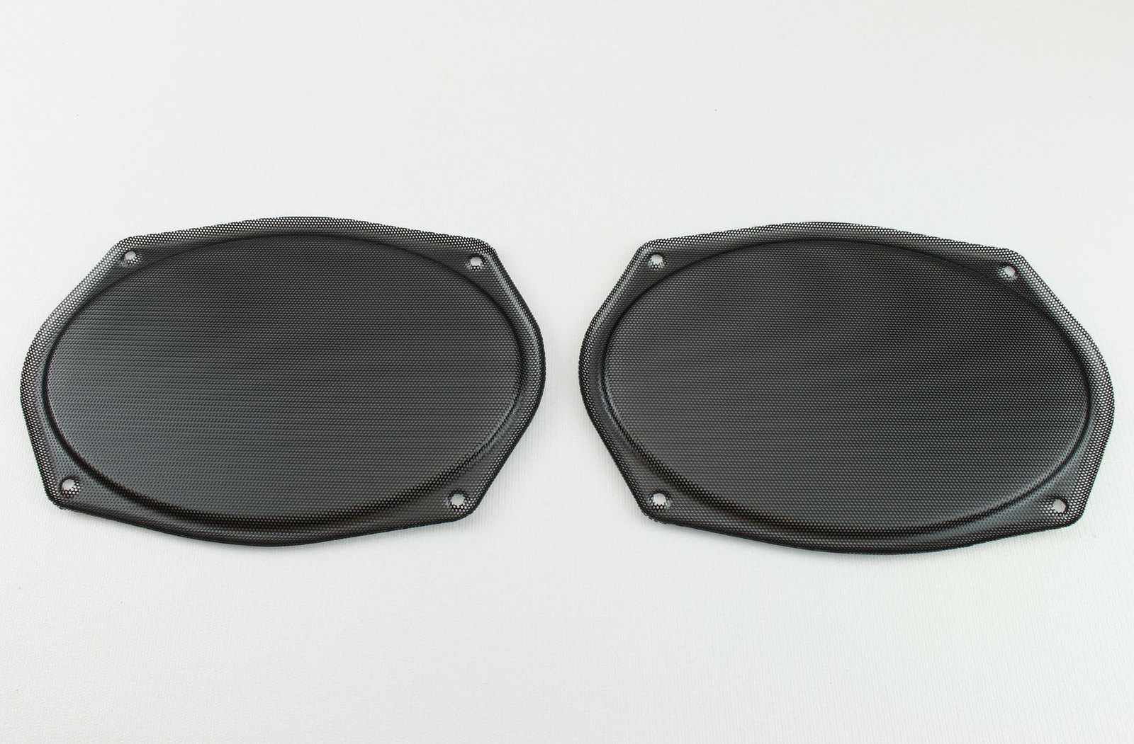 Vintage BLACK Metal Mesh Speaker Grill Cover Package Tray 6X9 Lowrider