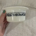 Vintage Pyrex Old Town Blue Onion Butter Tub Navy Blue White Lipped #75, No Lid