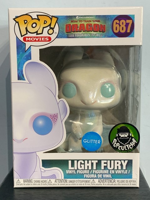 funko pop light fury glitter