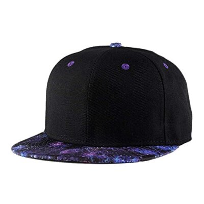 Snapback Hat for Men Women,Hip Hop Style Colorful Flat One  display picture 2