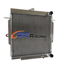 Aluminum Radiator for 1984-1999 Toyota Land cruiser 75 Series 2H Diesel HJ75 MT