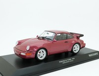 Porsche 911 Turbo 3.6 964 1990 Rot Red Rouge Rosso Met Minichamps 155069102 1:18