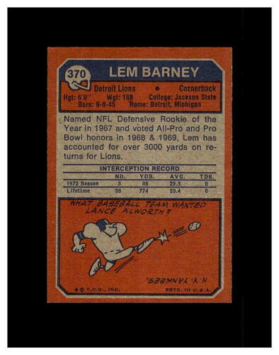 1973 TOPPS FOOTBALL YOU PICK FINISH OR UPGRADE YOUR SET HIGHER GRADE SET BREAK - Picture 143 of 457