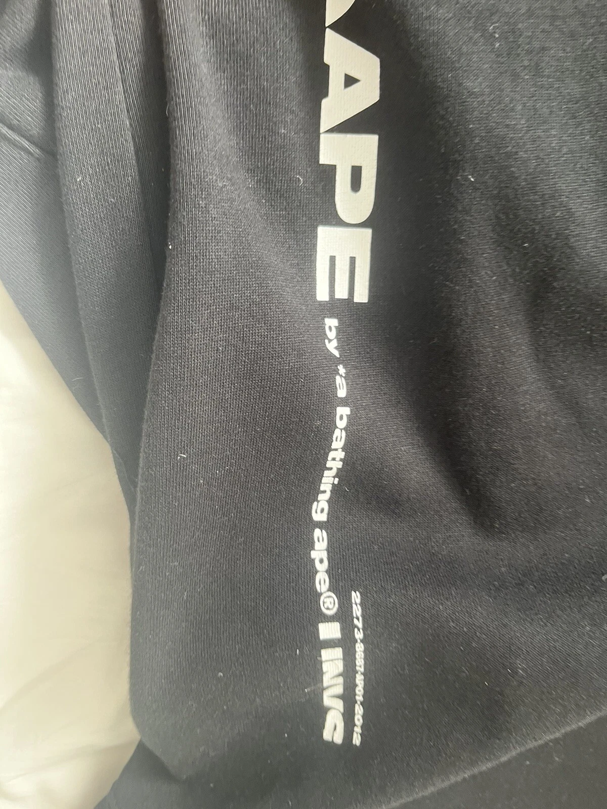 A BATHING APE (BAPE) Felpa con cappuccio AAPE by A Bathing Ape ragazzo XL uomo piccola