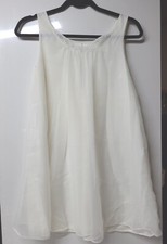 Vintage LORRAINE Satin NYLON NIGHTGOWN Babydoll Dress LINGERIE Gown  Small