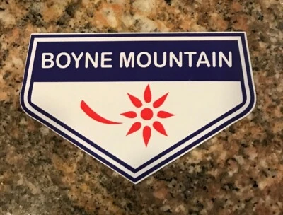 Boyne Mountain Ski Sticker - Michigan Skiing Snowboarding Mountains Burton Snow