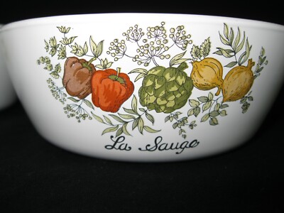 Corning Ware Spice Of Life La Sauge 1 Pint saucepan P-81-B With Lid