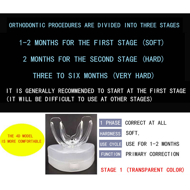 Dental Braces Orthodontic Tooth Alignment Tool Teeth Grinding Guards