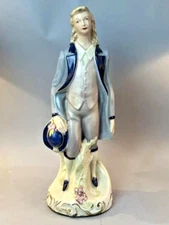 Cordey French Rococo Man Porcelain Large 16" Figurine HTF Vintage 1940 #303