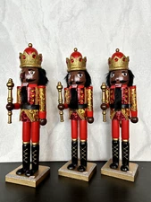 Red, and Gold, African American Nutcracker. 