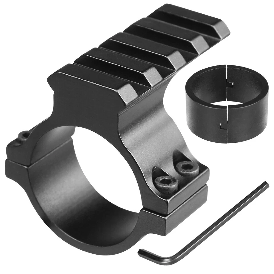 Anel de mira telescópica 1 polegada/30 mm luz de mira tática montagem trilho Picatinny 20 mm - Imagem 3 de 4