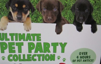 Animal Atlas: Pet Party 4 DVD Kittens,Puppies, Horses,Hamsters