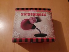 NEW DESKTOP PUNCHING BAG Stress Reliever Suction Cup Exercise or Fun Pump Needle