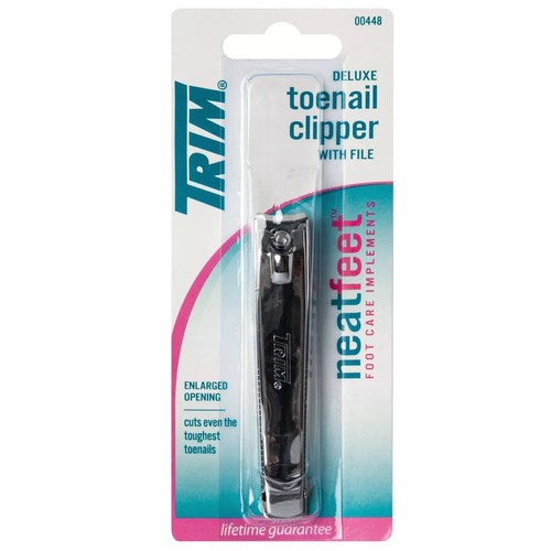 New Trim Deluxe Toenail Clipper Professional Quality Nail Care Toe Nail Cutter - Afbeelding 1 van 5