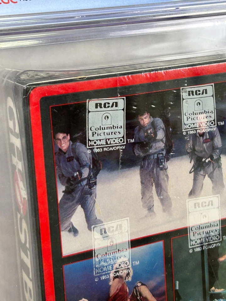 Ghostbusters (VHS, 1985) First Release CGC 9.6 Sealed A+ SLF Slipcase Embossed Foto 4 de 4