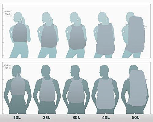 Rockland Double Handle Rolling Backpack, Peace, 17-Inch - Image 2 of 4