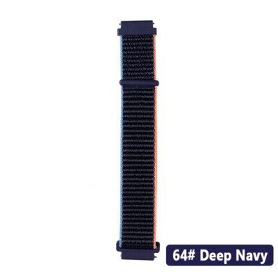 Nylon Sport Loop Armband für Samsung Galaxy Watch 3 4 5 6 7 FE 40/44mm Active 2