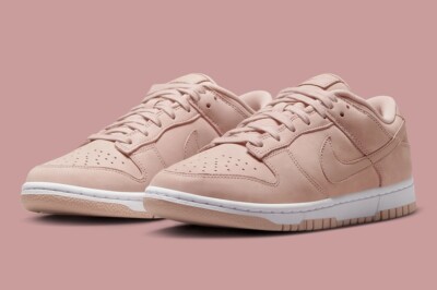 Nike Dunk Low PRM MF pink oxford DV7415-600 Womens size 8 | eBay