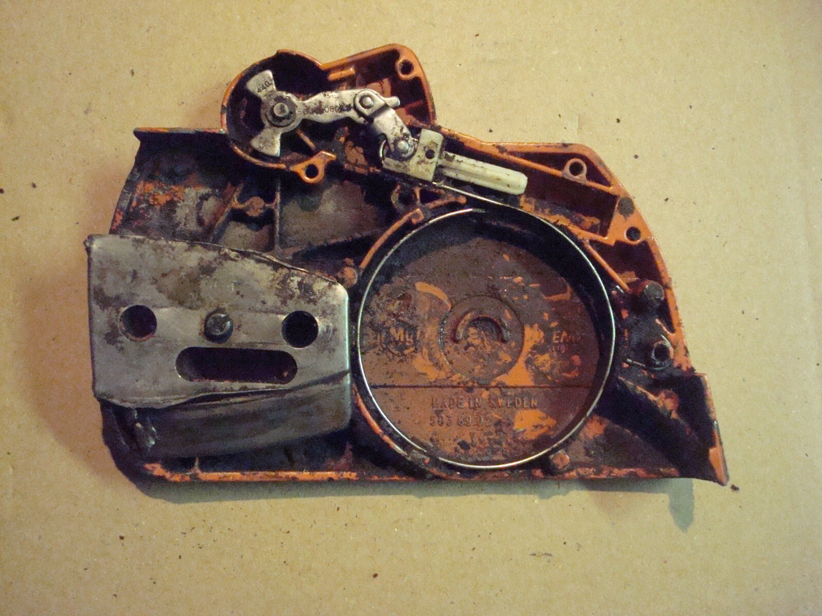 Genuine Husqvarna Clutch Cover With Chain Brake For Many Husky