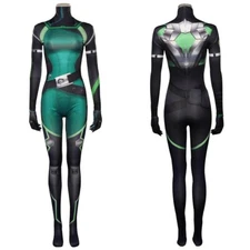 Game VALORANT Cosplay Viper Bodysuit Snake Sabine Assasin Viper Jumpsuit
