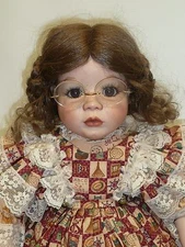 21" Sweet Bisque Artist Doll by P. Ferris Marked #6 98