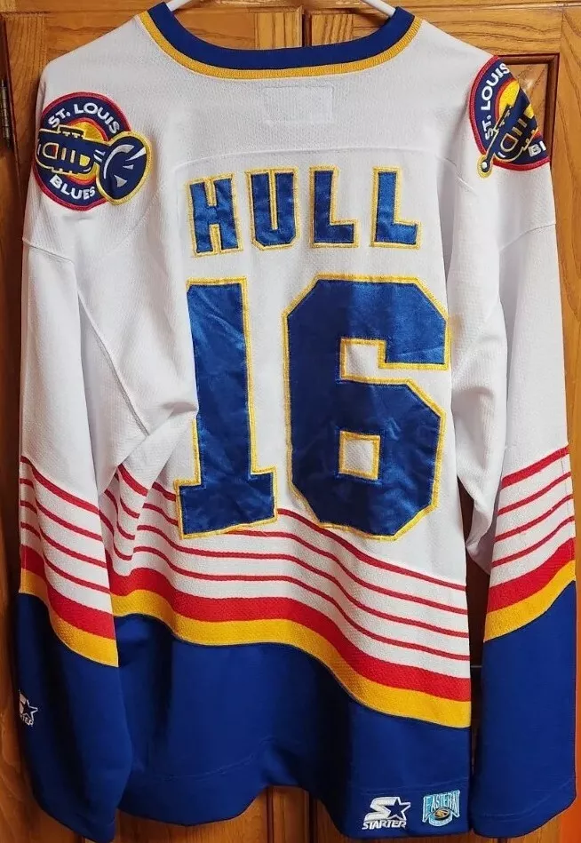 STARTER, Shirts, St Louis Blues Jersey Signed By Brett Hull