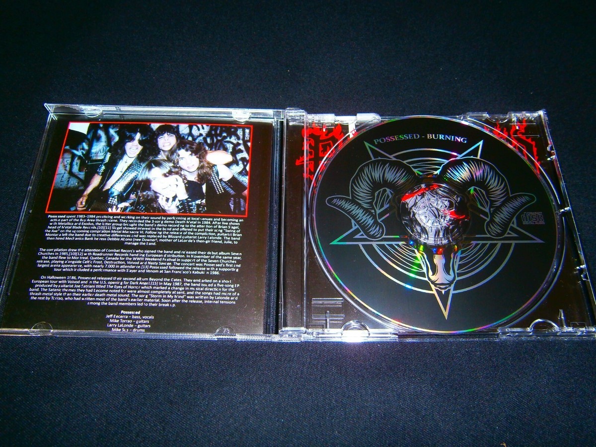 POSSESSED - Burning in Hell. CD | eBay