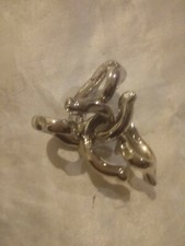 HANAYAMA METAL PUZZLE - 3 LINKED PIECES