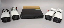 4 Channel XVR H.265 Flux 5-IN-1 Hybrid DVR FX-XVR4L-N w/ 500GB HDD & 4x 2MP Cams